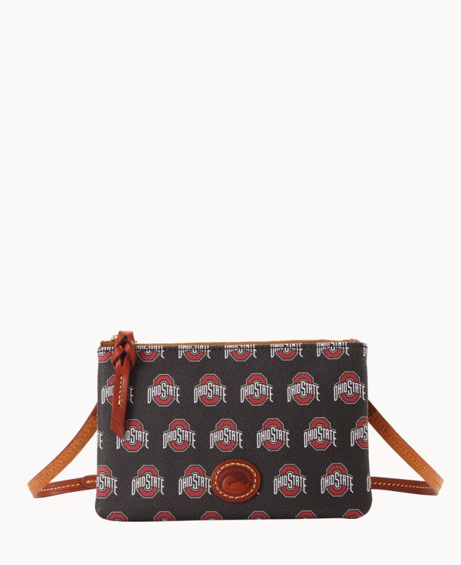 Dooney Collegiate Ohio State Top Zip Crossbody Ohio State ID-4KCbIl06 Dooney Collegiate Ohio State Top Zip Crossbody Ohio State ID-4KCbIl06
