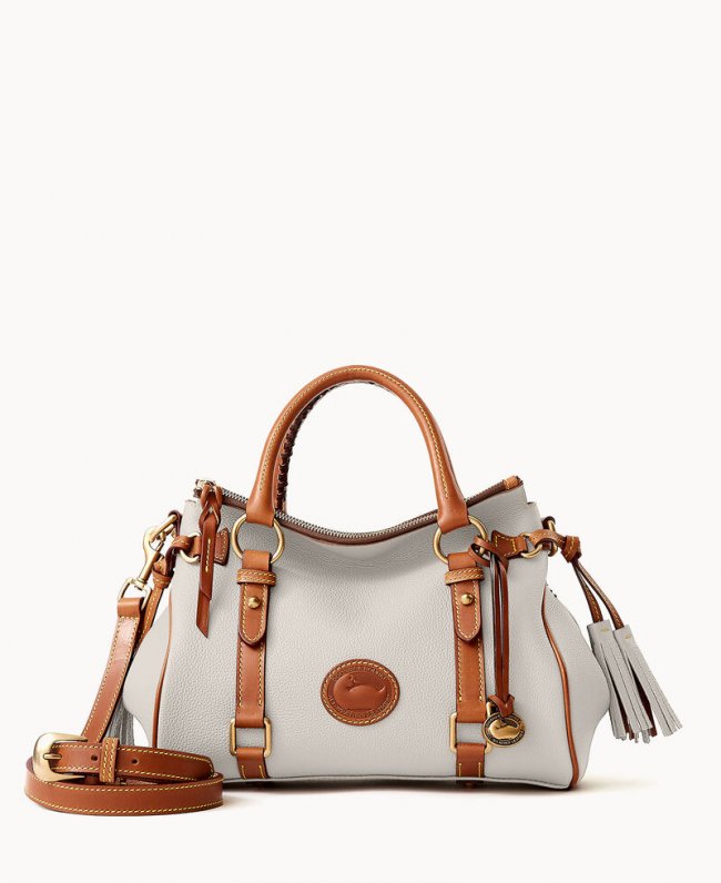 Dooney All Weather Leather 3.0 Satchel 30 Vanilla ID-7gOnV7CH Dooney All Weather Leather 3.0 Satchel 30 Vanilla ID-7gOnV7CH
