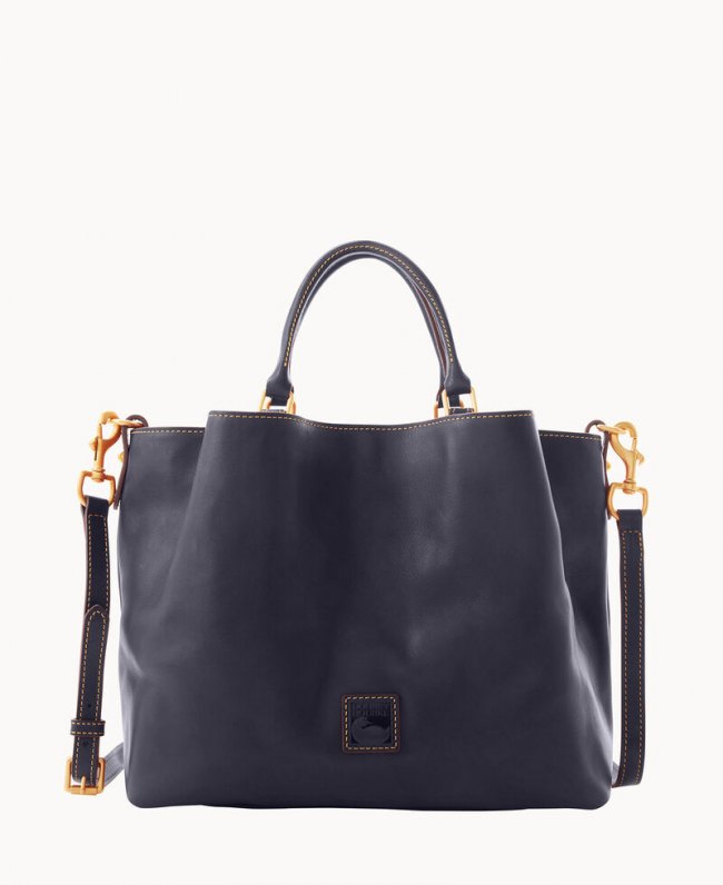 Dooney Florentine Large Barlow Navy ID-AX6cIN7O Dooney Florentine Large Barlow Navy ID-AX6cIN7O