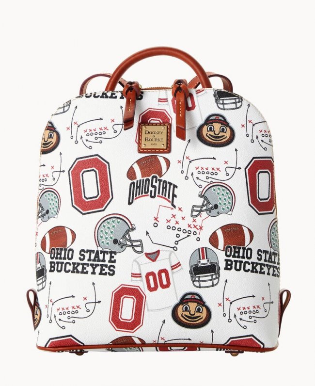 Dooney Collegiate Ohio State Zip Pod Backpack Ohio State ID-LmyEmYFe Dooney Collegiate Ohio State Zip Pod Backpack Ohio State ID-LmyEmYFe